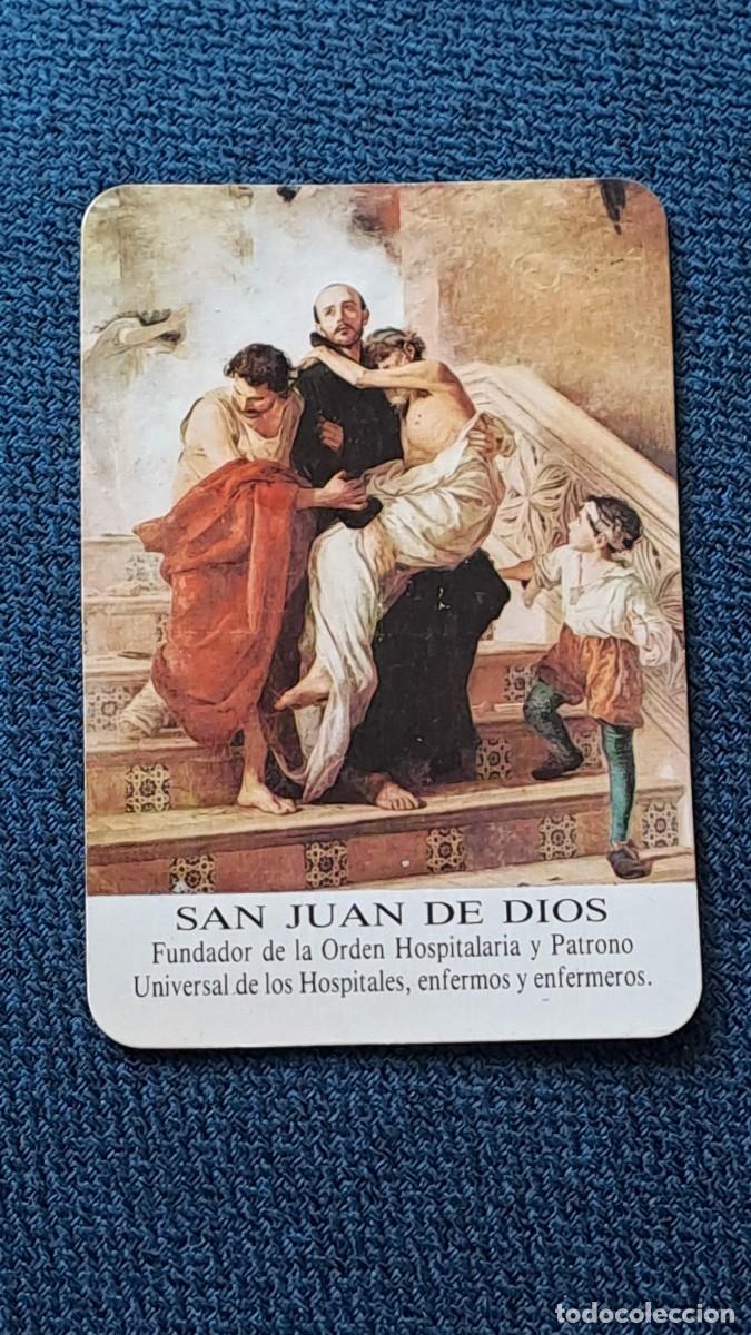 Coleccionismo calendarios: ANTIGUO CALENDARIO DE BOLSILLO RELIGIOSO HERMANOS DE SAN JUAN DE DIOS A&Ntilde;O 1995