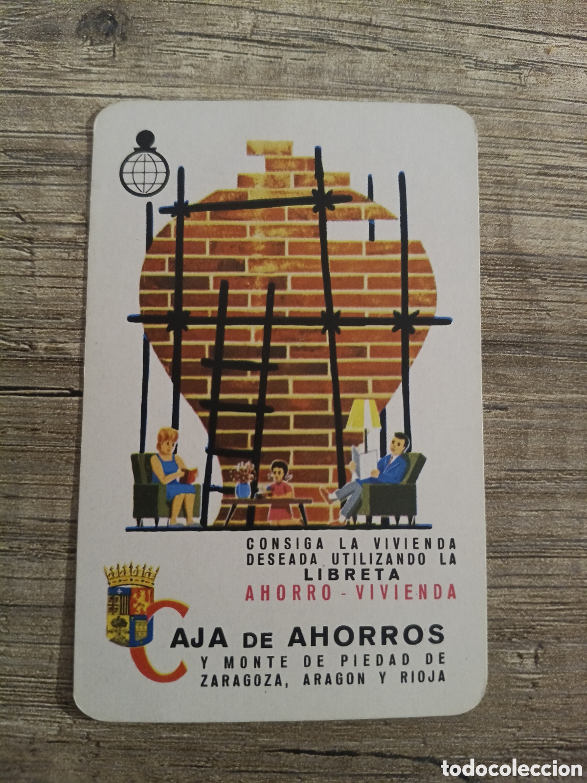 Coleccionismo calendarios: CALENDARIO FOURNIER A&Ntilde;O 1968 CAJA DE AHORROS Y MONTE DE PIEDAD DE ZARAGOZA, ARAGON Y RIOJA