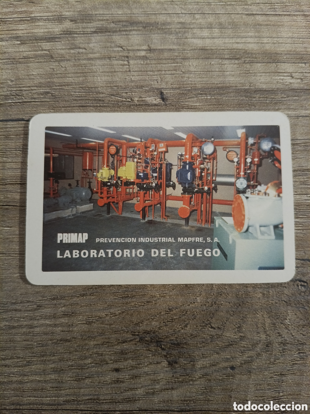 Coleccionismo calendarios: CALENDARIO FOURNIER A&Ntilde;O 1980 PRIMAP LABORATORIO DEL FUEGO