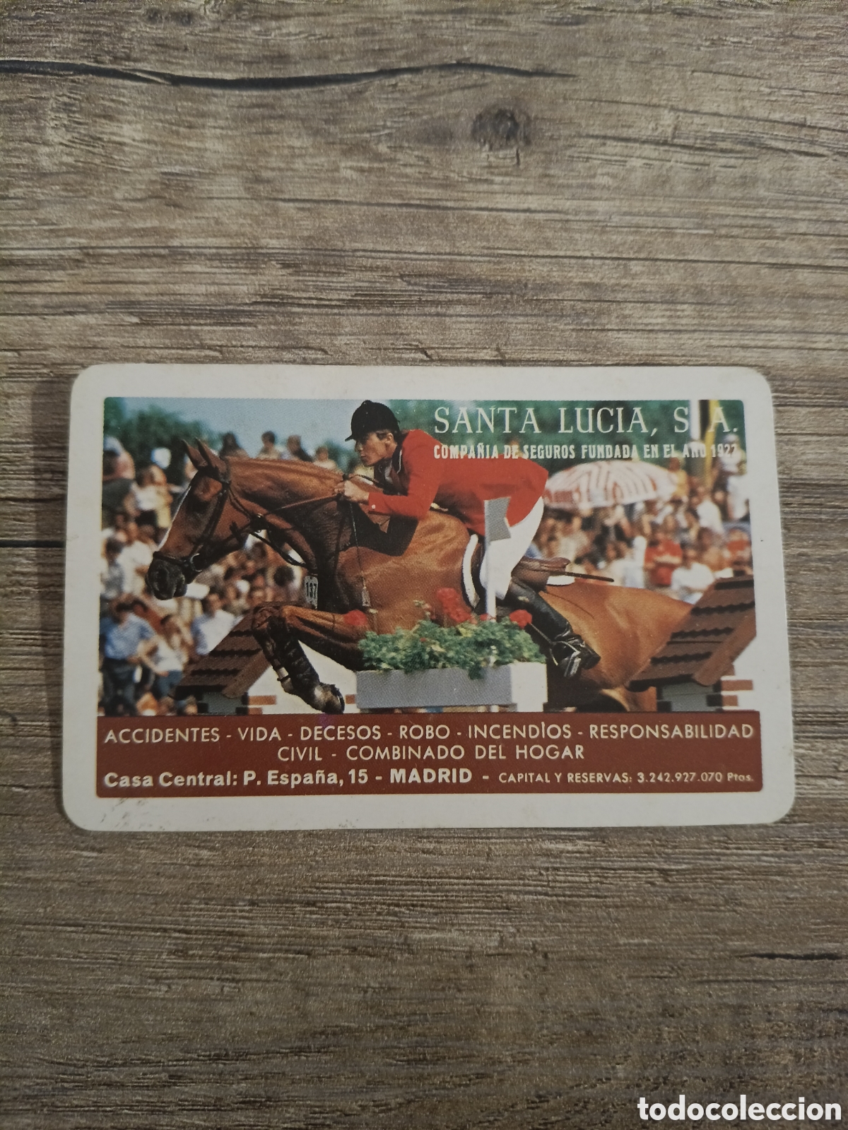 Coleccionismo calendarios: CALENDARIO FOURNIER A&Ntilde;O 1982 SANTA LUCIA S.A.
