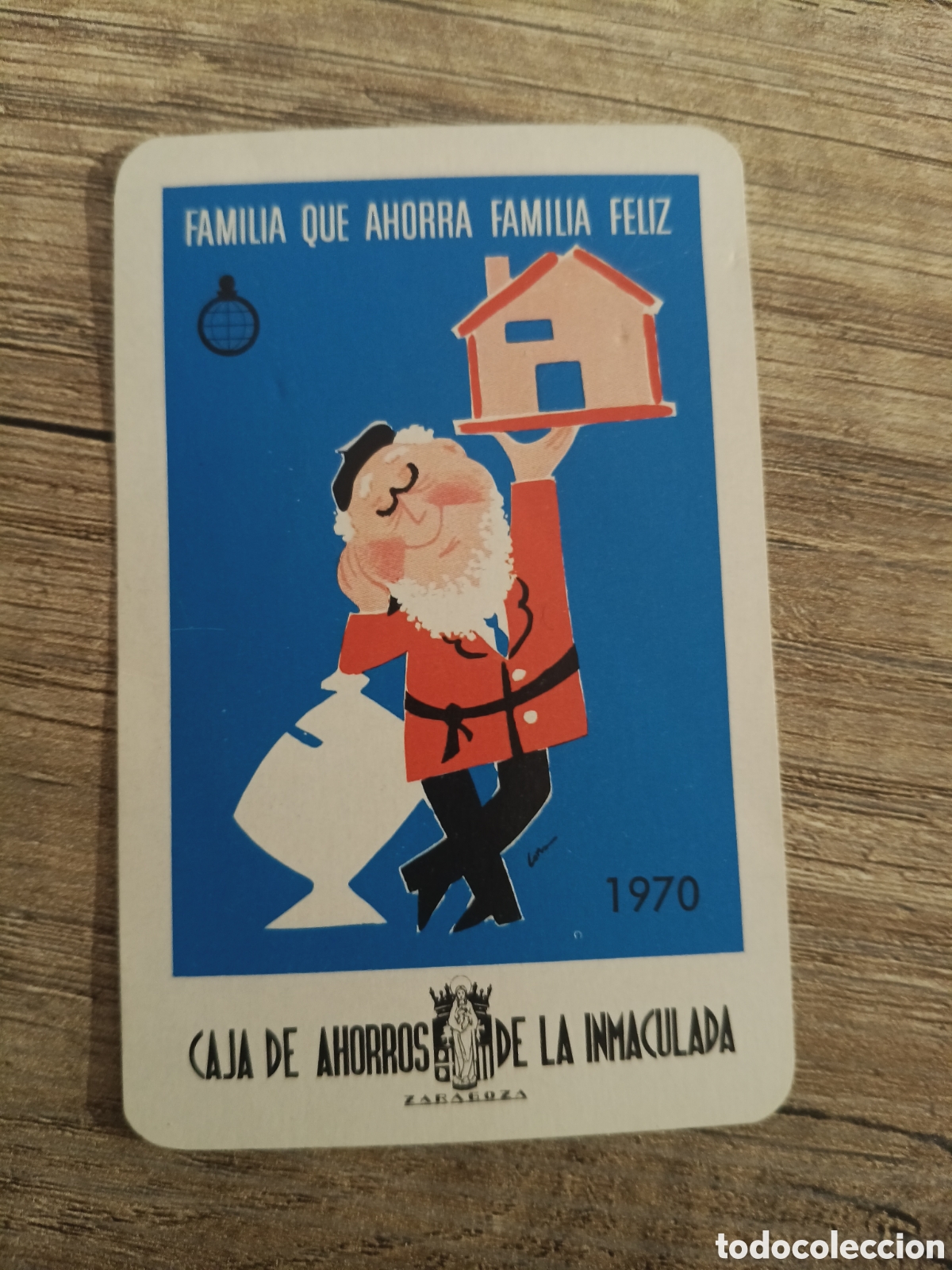 Coleccionismo calendarios: CALENDARIO FOURNIER A&Ntilde;O 1970 CAJA DE AHORROS DE LA INMACULADA