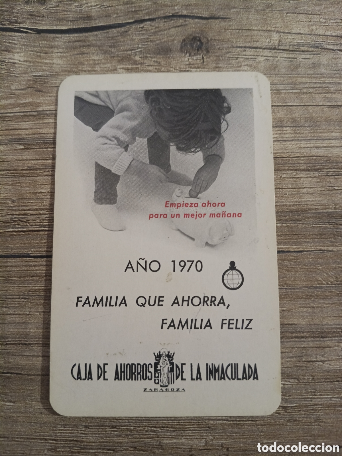 Coleccionismo calendarios: CALENDARIO FOURNIER A&Ntilde;O 1970 CAJA DE AHORROS DE LA INMACULADA