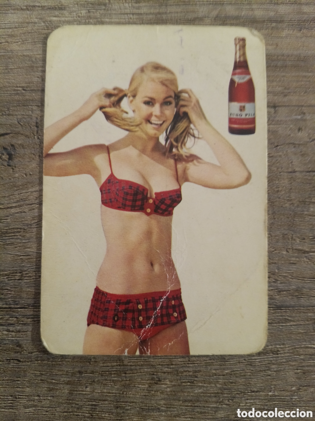 Coleccionismo calendarios: CALENDARIO DE BOLSILLO CERVEZA EURO PILS A&Ntilde;O 1969