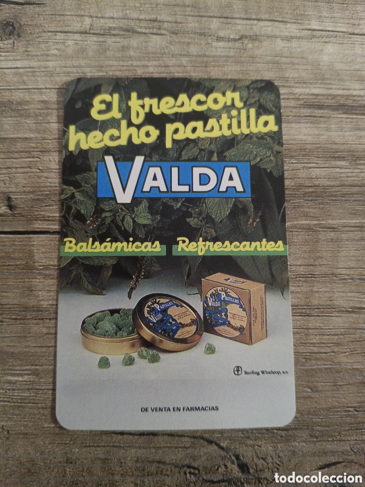 Coleccionismo calendarios: CALENDARIO FOURNIER A&Ntilde;O 1990 PASTILLA VALDA