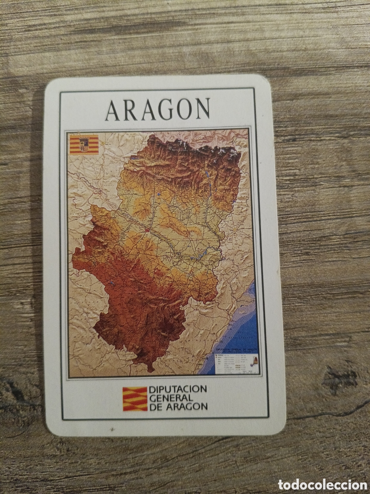 Coleccionismo calendarios: CALENDARIO FOURNIER A&Ntilde;O 1991 DIPUTACI&Oacute;N GENERAL DE ARAG&Oacute;N