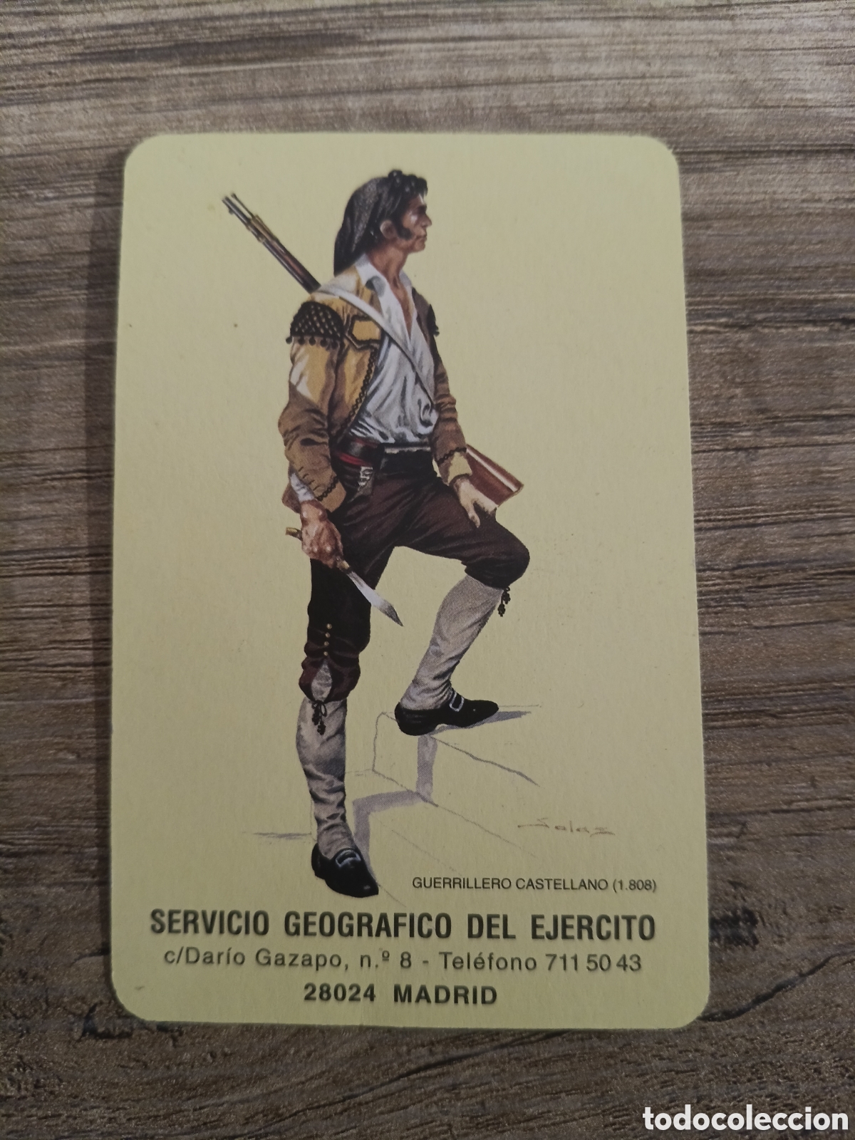 Coleccionismo calendarios: CALENDARIO FOURNIER A&Ntilde;O 1997 SERVICIO GEOGRAFICO DEL EJ&Eacute;RCITO