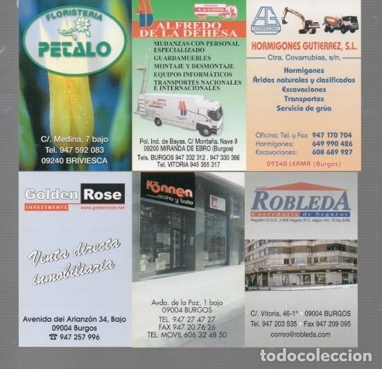 Coleccionismo calendarios: .CALENDARIOS DE LA PROVINCIA DE BURGOS DEL A&Ntilde;O 2003
