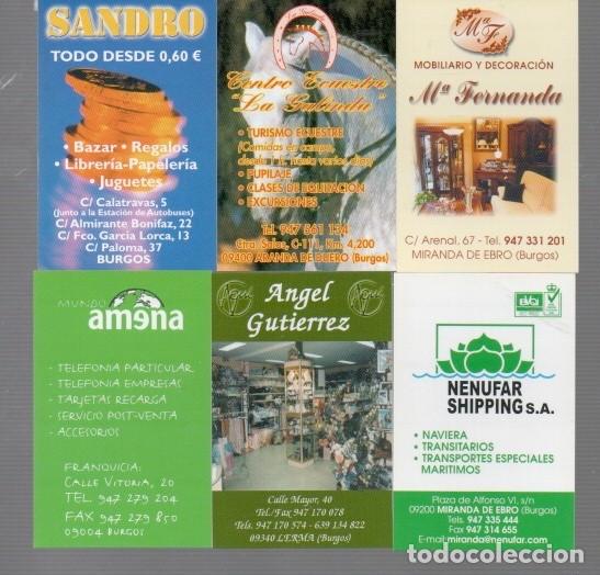 Coleccionismo calendarios: .DOCE CALENDARIOS DE LA PROVINCIA DE BURGOS DEL A&Ntilde;O 2003
