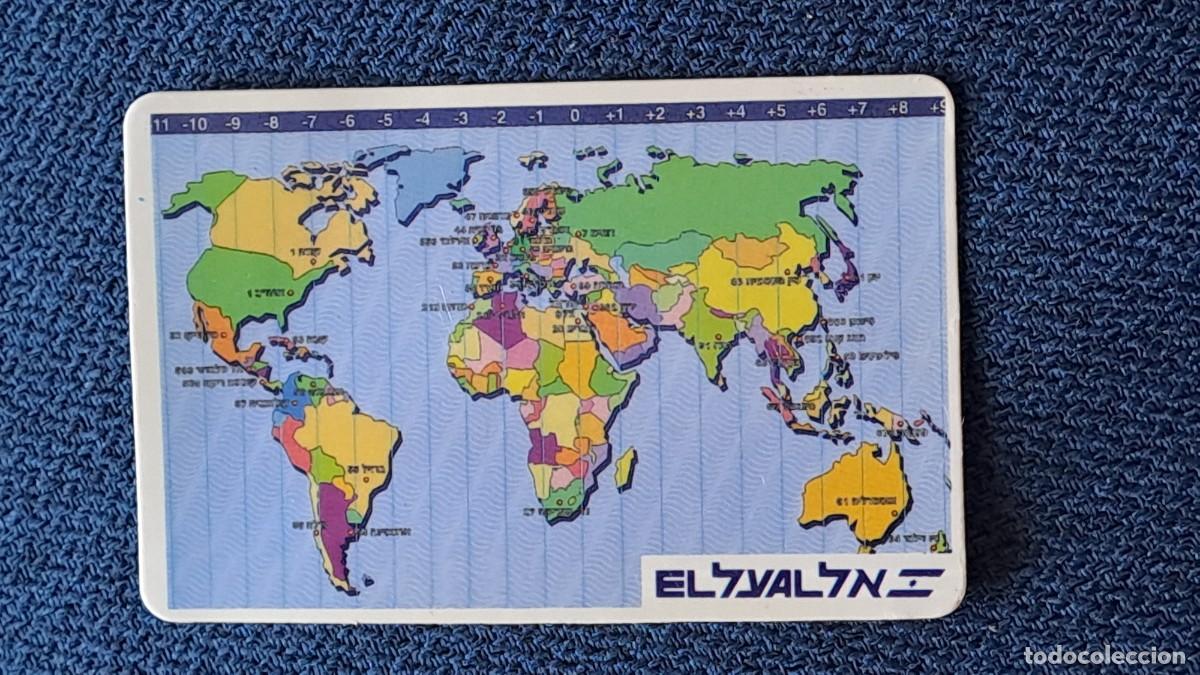 Collezionismo Calendari: ANTIGUO CALENDARIO DE BOLSILLO EL AI LINEAS AEREAS ISRAEL A&Ntilde;O 1999