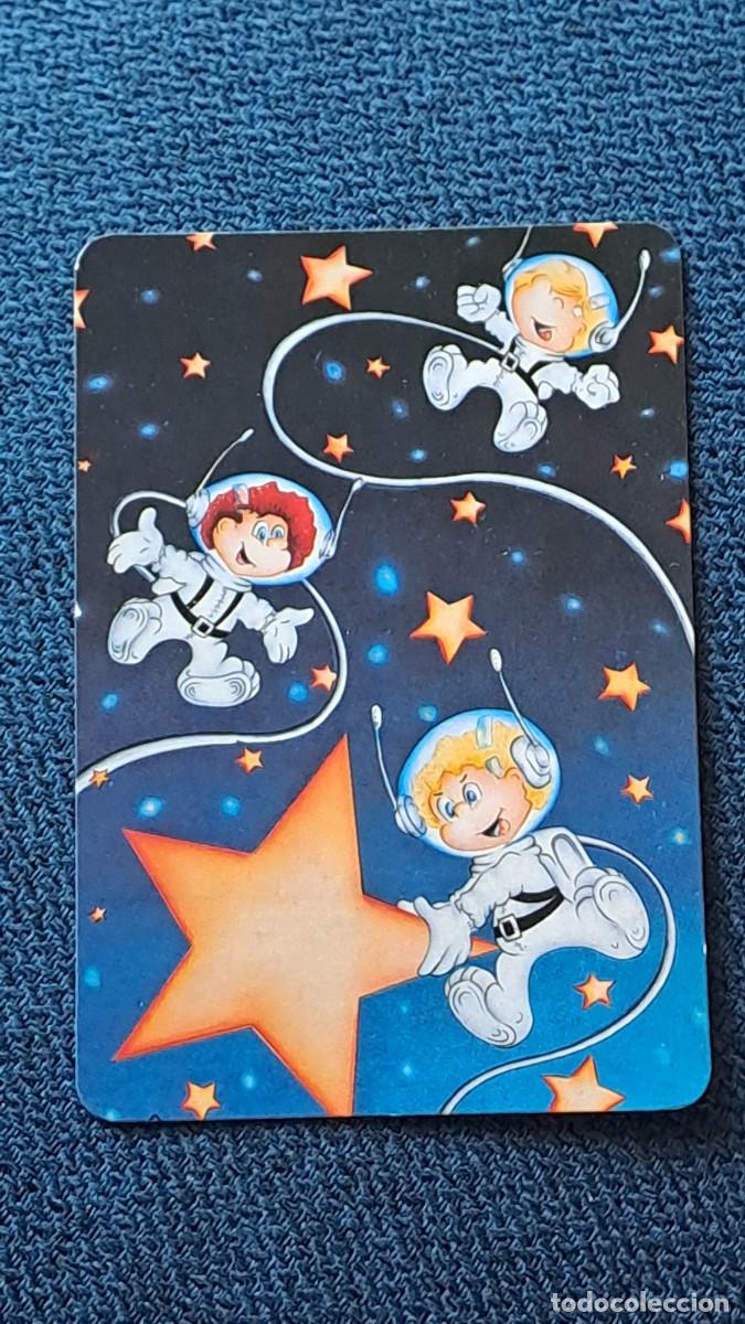 Coleccionismo calendarios: ANTIGUO CALENDARIO DE BOLSILLO NI&Ntilde;OS ASTRONAUTAS A&Ntilde;O 1998