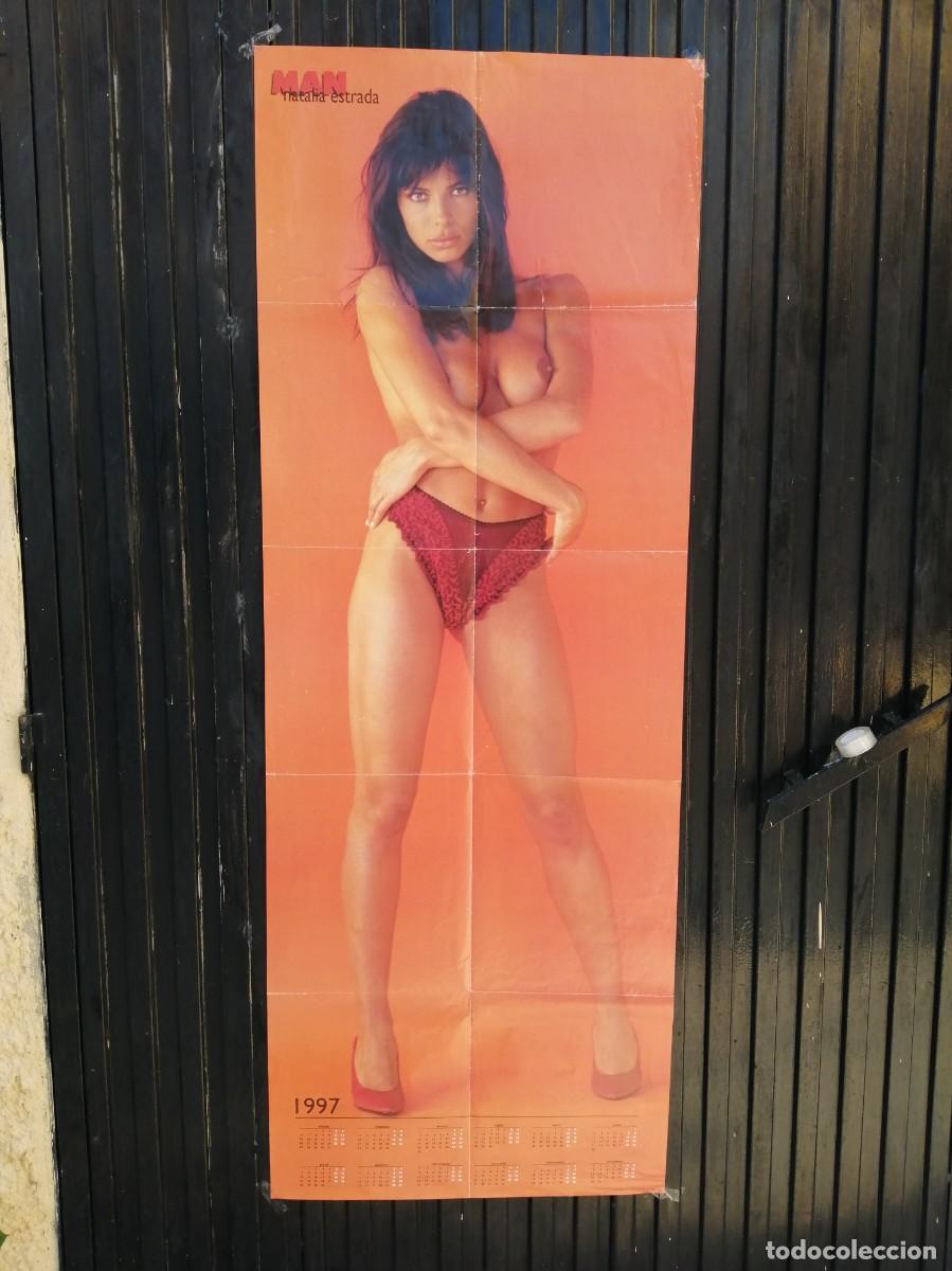 Coleccionismo calendarios: CALENDARIO MAN NATALIA ESTRADA (1997)