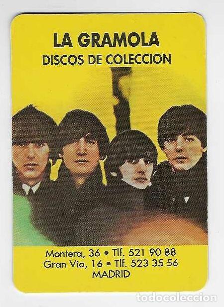 Coleccionismo calendarios: CALENDARIO DE BOLSILLO A&Ntilde;O 1994 - 1995 M&Uacute;SICA - LA GRAMOLA - THE BEATLES - VER FOTO REVERSO