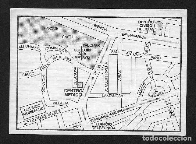 Coleccionismo calendarios: CALENDARIO DE BOLSILLO A&Ntilde;O 1992 BARRIO LAS DELICIAS - ZARAGOZA - SEGUROS - VER FOTO REVERSO