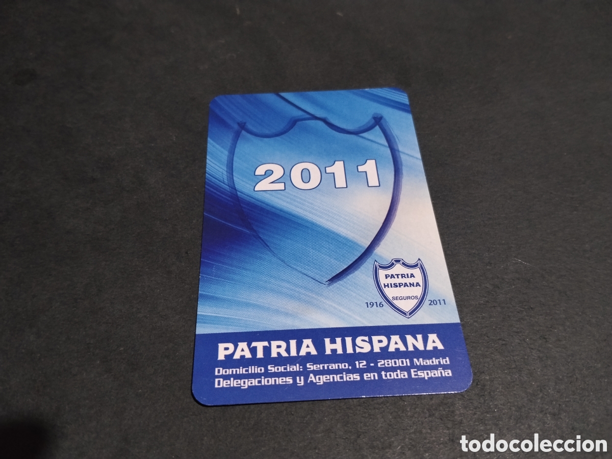 Coleccionismo calendarios: Calendario Fournier patria hispana 2011