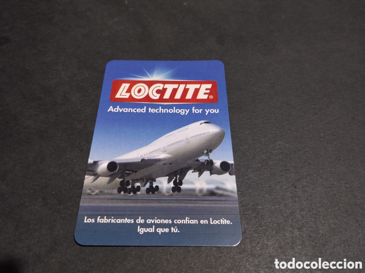 Coleccionismo calendarios: Calendario Fournier Loctite 2011