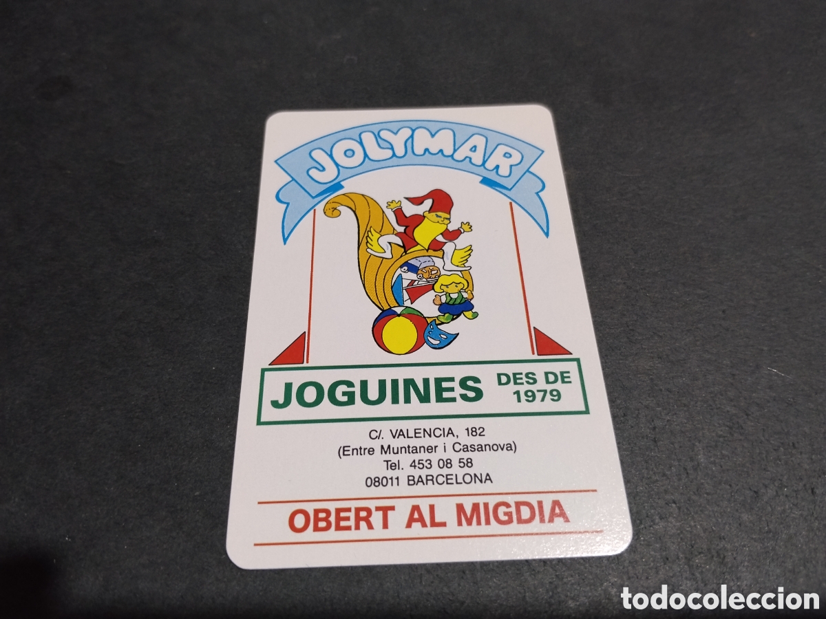 Coleccionismo calendarios: Calendario Fournier jolymar Barcelona 2006