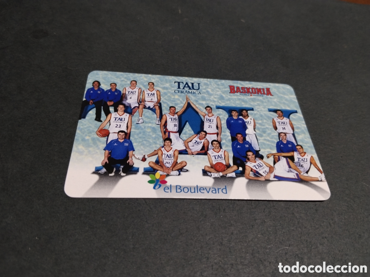 Coleccionismo calendarios: Calendario Fournier Baskonia baloncesto 2006