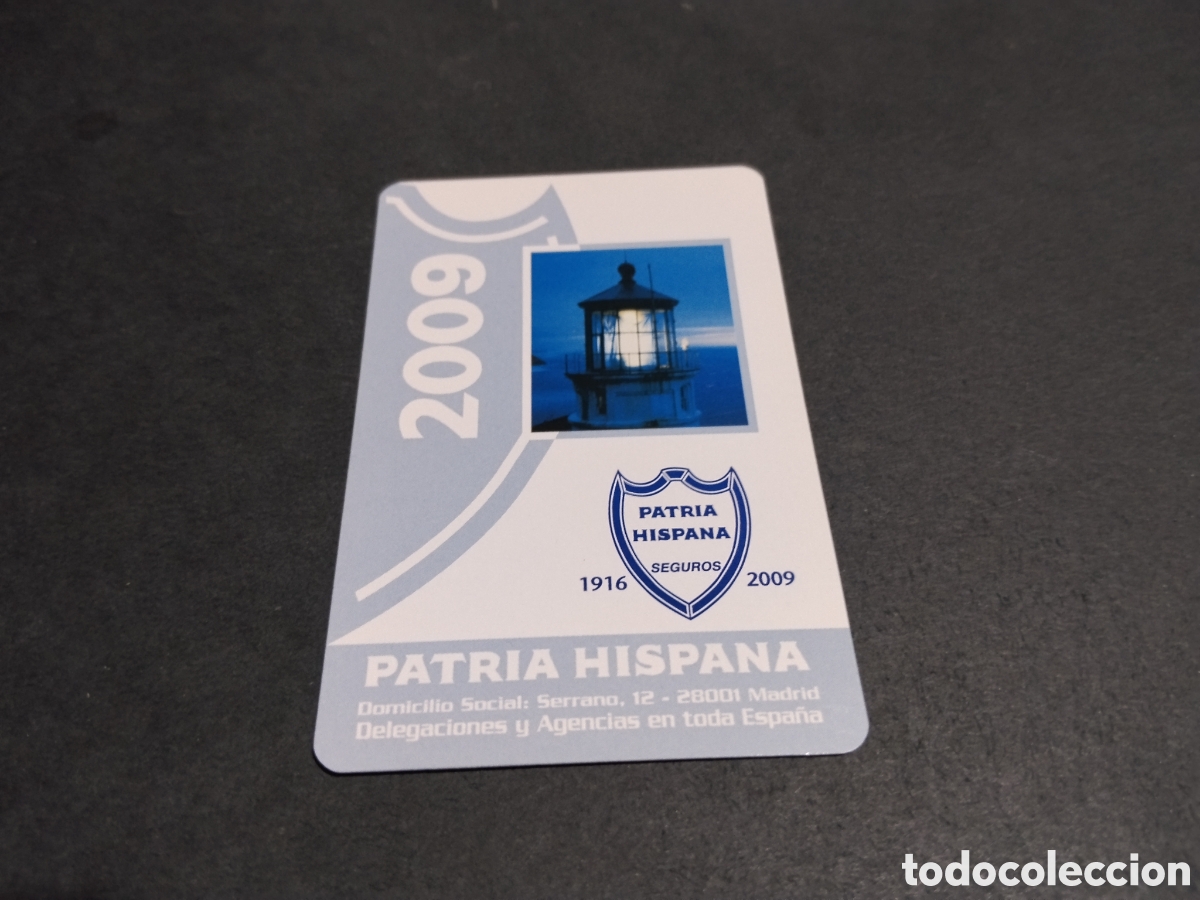 Coleccionismo calendarios: Calendario Fournier patria hispana 2009