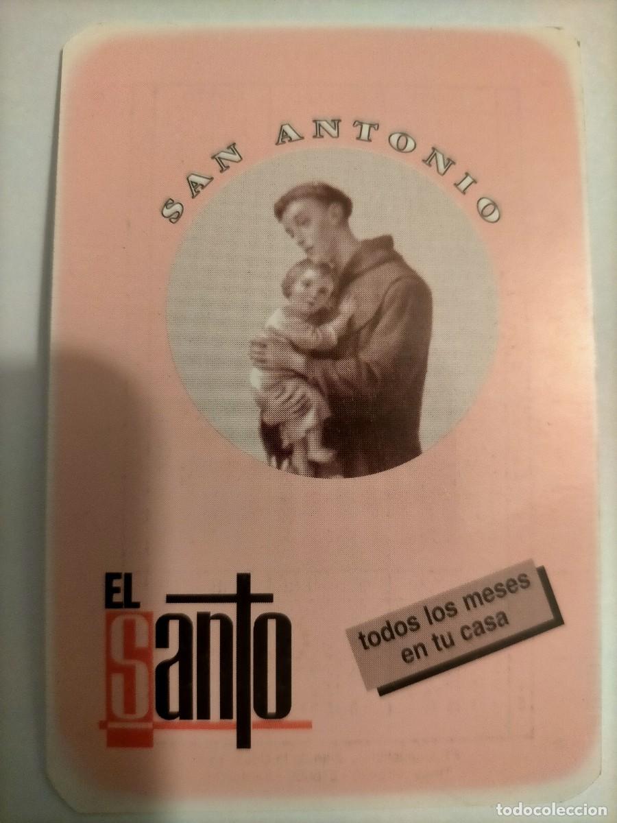 Coleccionismo calendarios: Calendario revista el santo