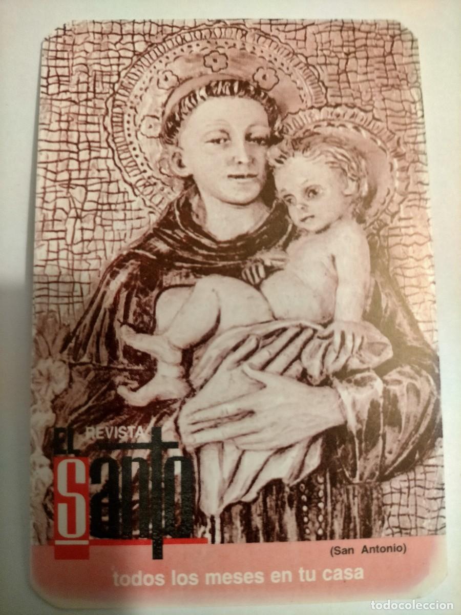 Coleccionismo calendarios: Calendario revista el santo