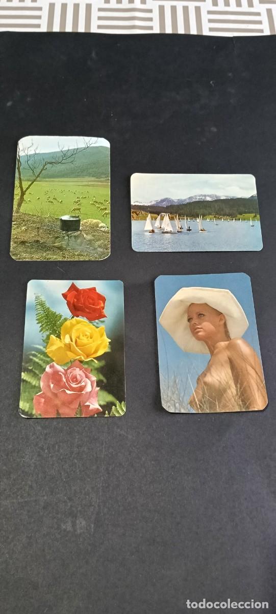 Coleccionismo calendarios: Lote 4 Calendarios de Bolsillo A&ntilde;os 1978-1979 - Paisaje / Flores / Erotismo / Publicidad &Eacute;poca