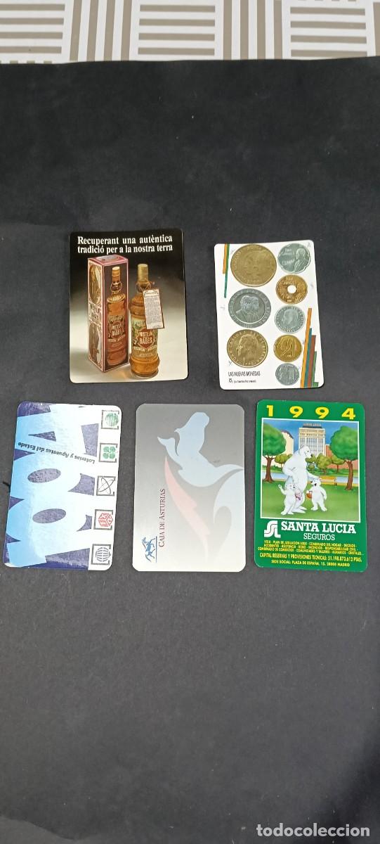 Coleccionismo calendarios: Lote de 5 calendarios de bolsillo a&ntilde;os 90 (1990, 1991, 1994) - Varios temas
