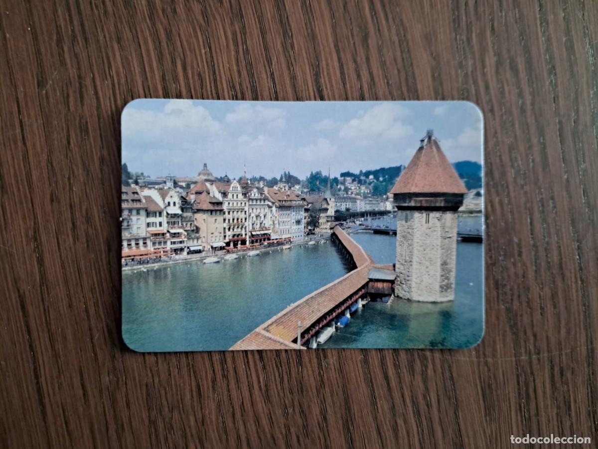 Coleccionismo calendarios: calendario de serie L-107, puente de la capilla, Lucerna, Suiza, a&ntilde;o 2007.