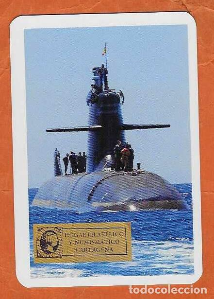 Coleccionismo calendarios: CALENDARIO DE BOLSILLO A&Ntilde;O 2024 SUBMARINO - HOGAR FILATELICO Y NUMISM&Aacute;TICO CARTAGENA - FOTO REVERSO