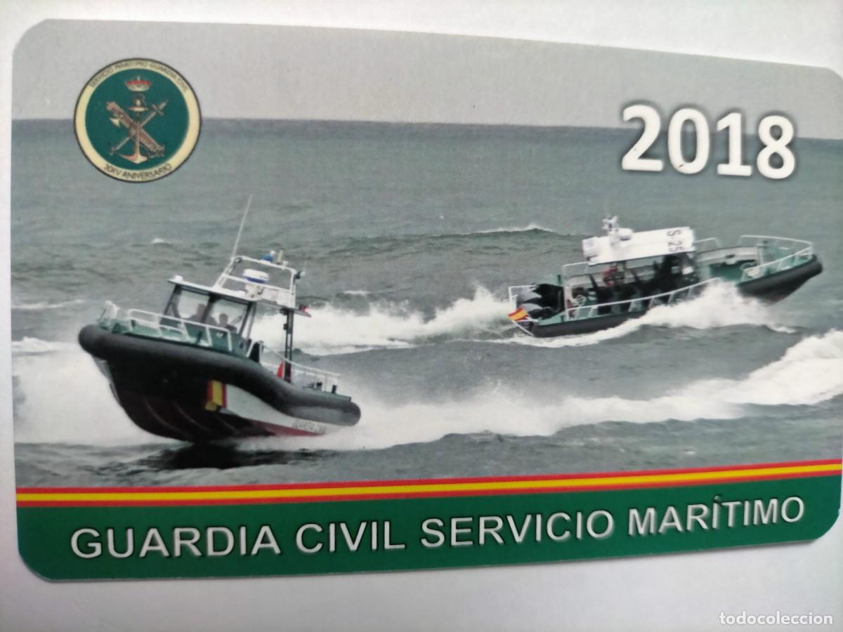 Coleccionismo calendarios: Calendario guardia civil servicio mar&iacute;timo