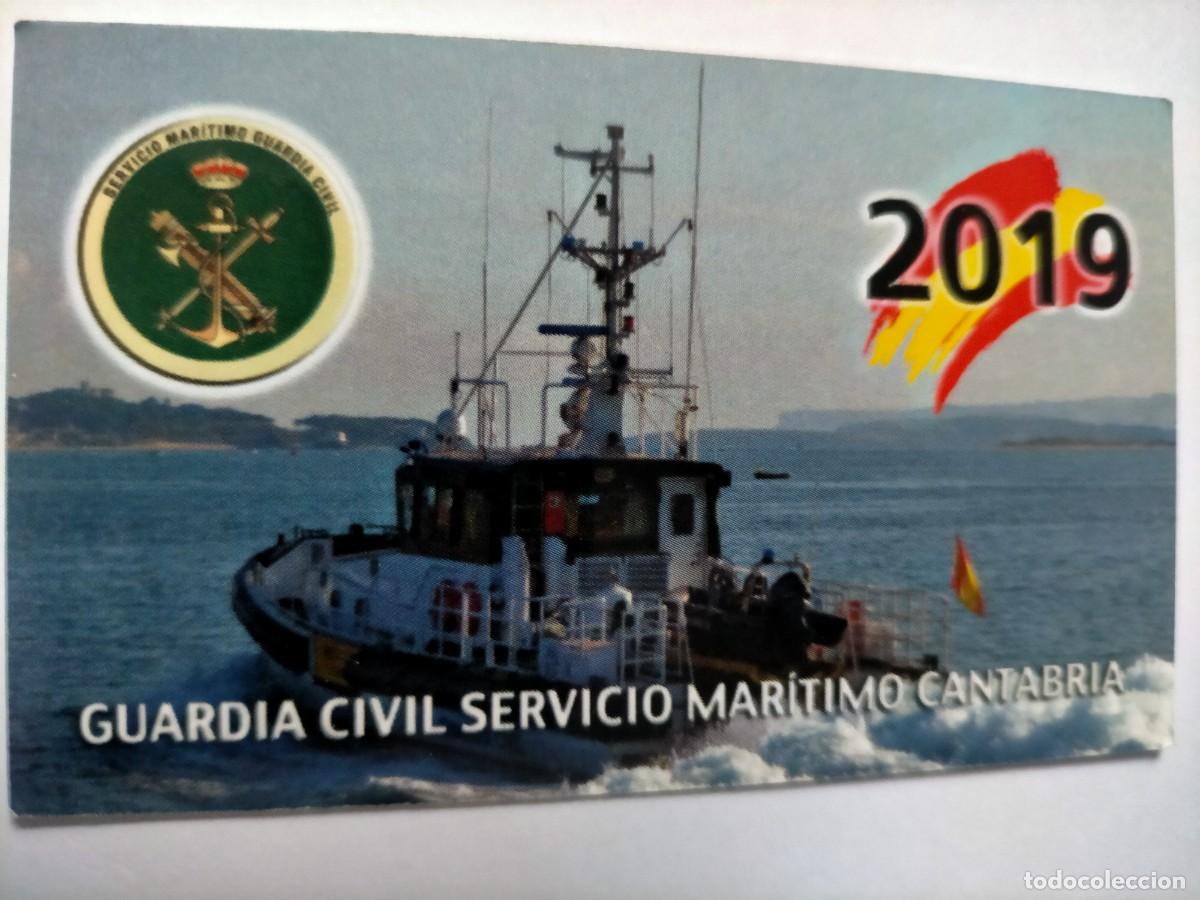 Coleccionismo calendarios: Calendario guardia civil servicio mar&iacute;timo