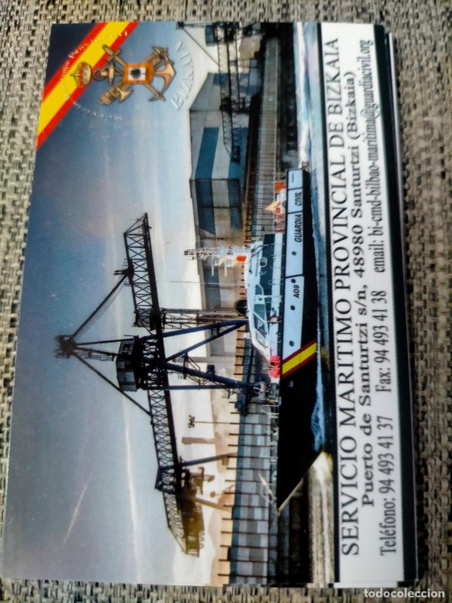 Coleccionismo calendarios: Calendario guardia civil servicio mar&iacute;timo