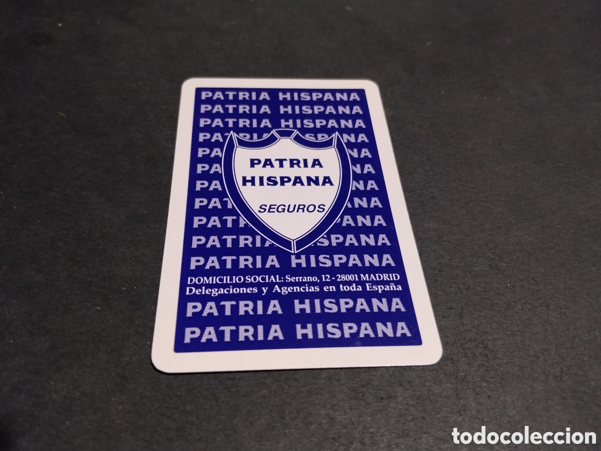Coleccionismo calendarios: Calendario Fournier patria hispana seguros 2001