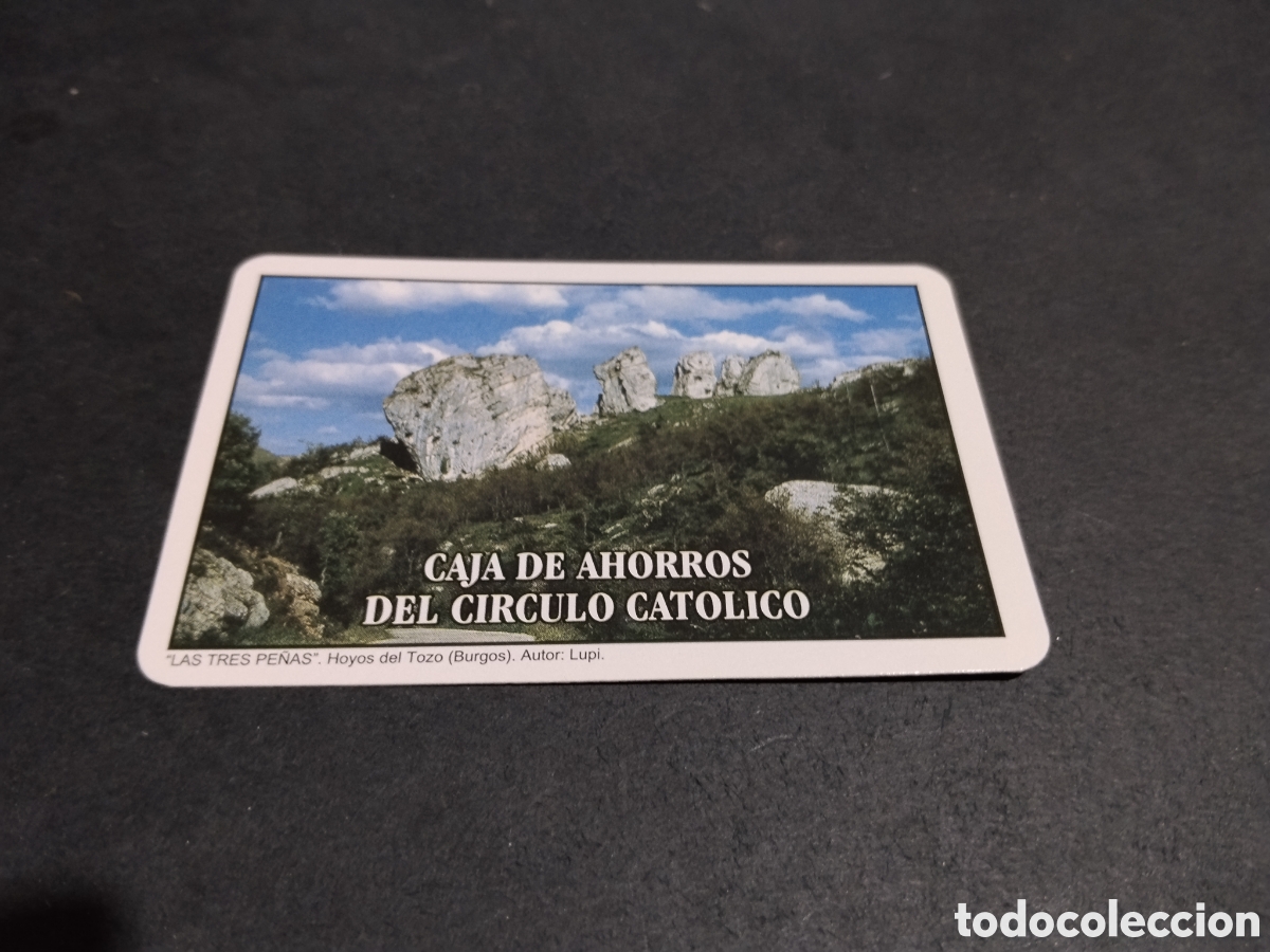 Coleccionismo calendarios: Calendario Fournier Caja de Ahorros del C&iacute;rculo Cat&oacute;lico 2001