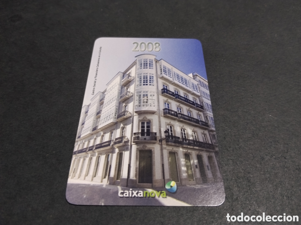 Coleccionismo calendarios: Calendario Fournier Caixanova 2008