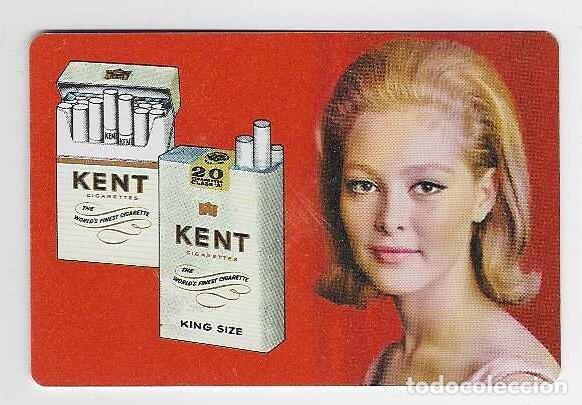 Coleccionismo calendarios: CALENDARIO BOLSILLO DE ESTADOS UNIDOS A&Ntilde;O 1968 TABACO - KENT - CHICA - VER FOTO REVERSO