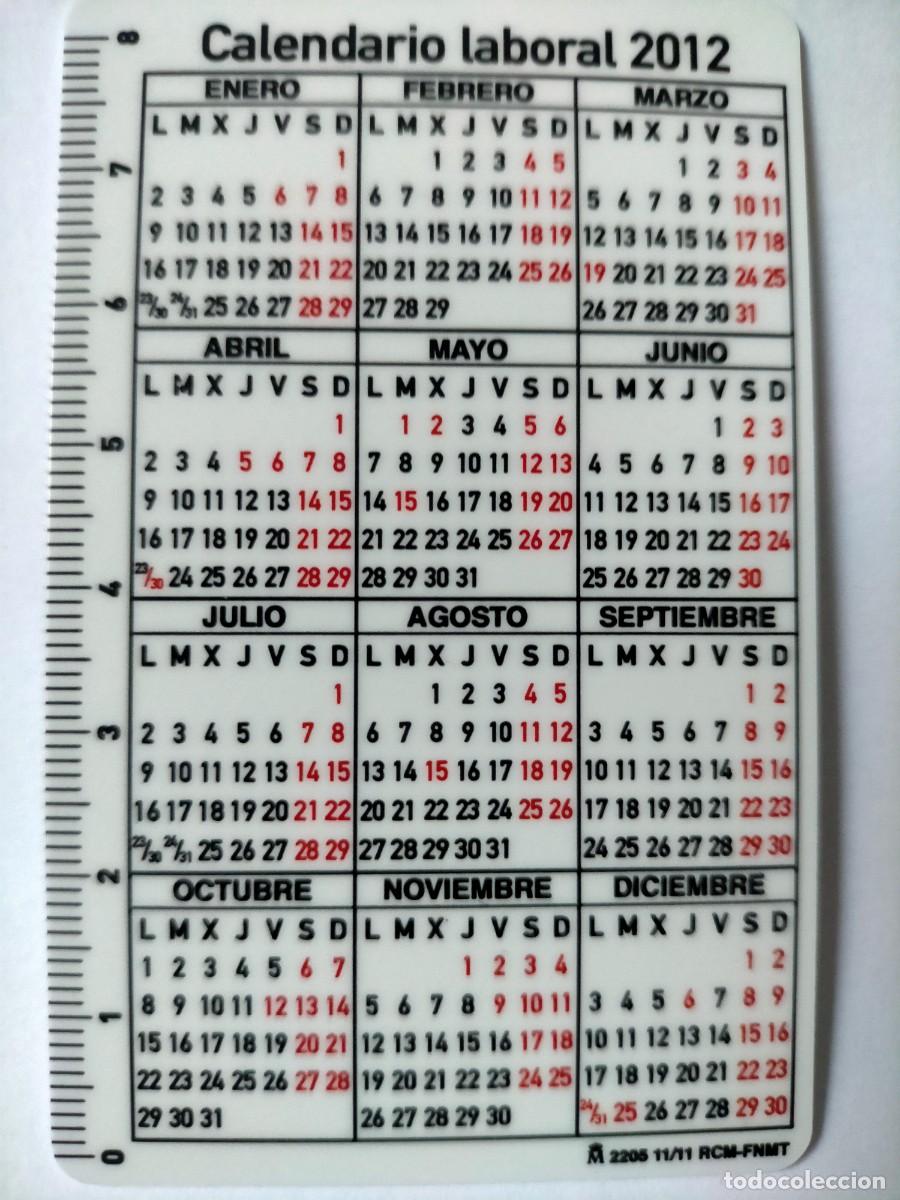 Collezionismo Calendari: Calendario fabrica nacional de moneda y timbre