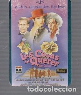 Coleccionismo calendarios: CALENDARIOS DE 1993 CINES LAS COSAS DEL QUERER DE GR&Aacute;FICAS L. 305 SIN PUBLICIDAD