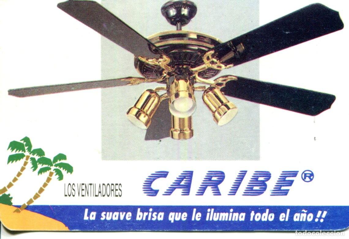 Coleccionismo calendarios: Calendario de publicidad, ventiladores Caribe, Cartagena, a&ntilde;o 1991
