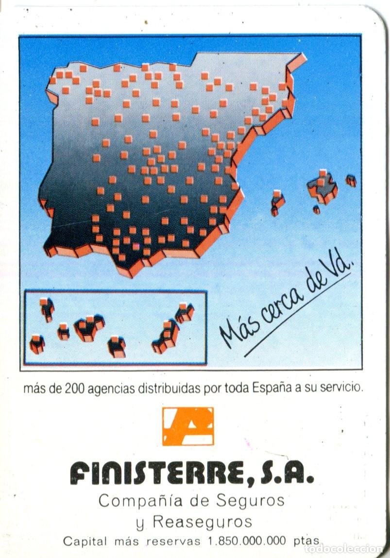 Coleccionismo calendarios: CALENDARIO BOLSILLO - A&Ntilde;O 1990 - COMPA&Ntilde;IA DE SEGUROS Y REASEGUROS FINISTERRE