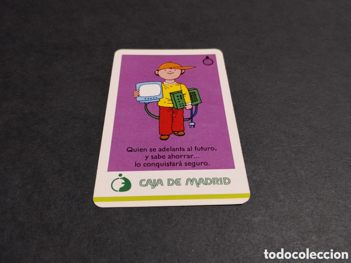 Sammeln von Kalendern: Calendario Fournier Caja de Madrid 1988