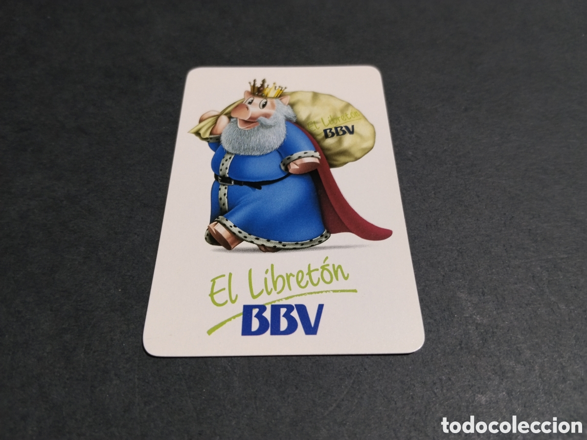 Coleccionismo calendarios: Calendario Fournier El libreton BBV 1996
