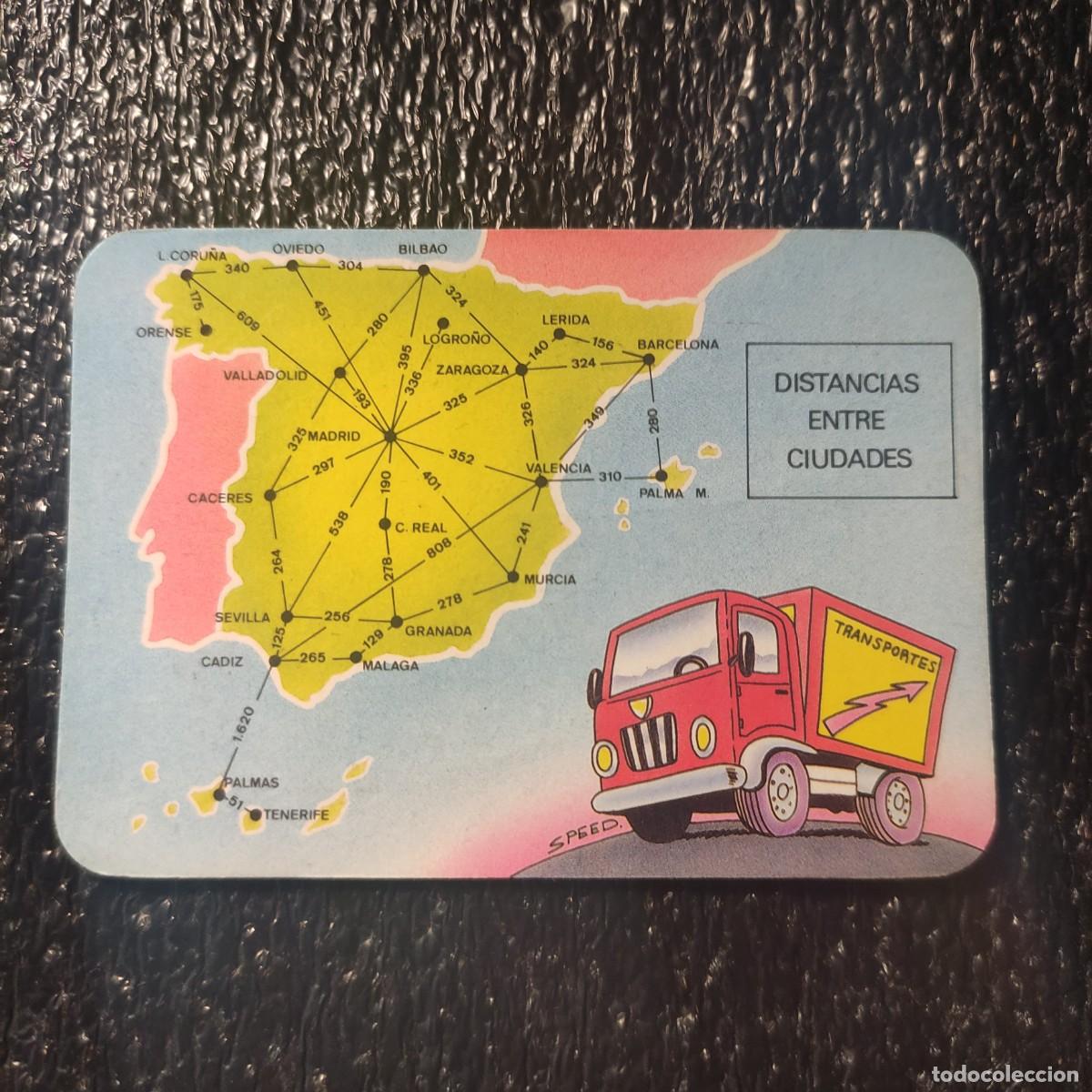 Coleccionismo calendarios: CALENDARIO DE BOLSILLO . DISTANCIA ENTRE CIUDADES 1993 ** PUBL. VALLADOLID *T2