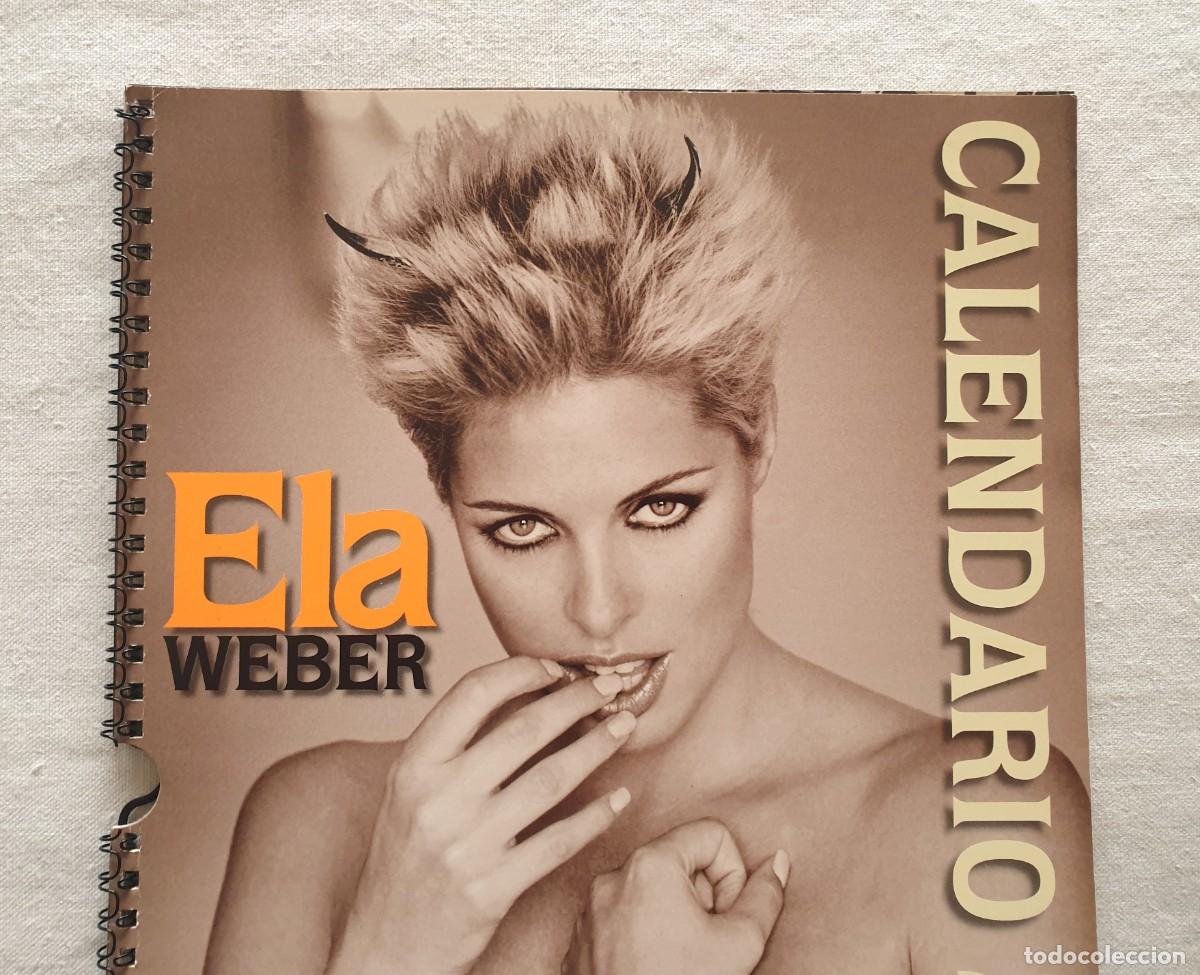 Coleccionismo calendarios: Calendario art&iacute;stico de Ela Weber - Auto Oggi 2000 Art&iacute;culos de colecci&oacute;n vintage