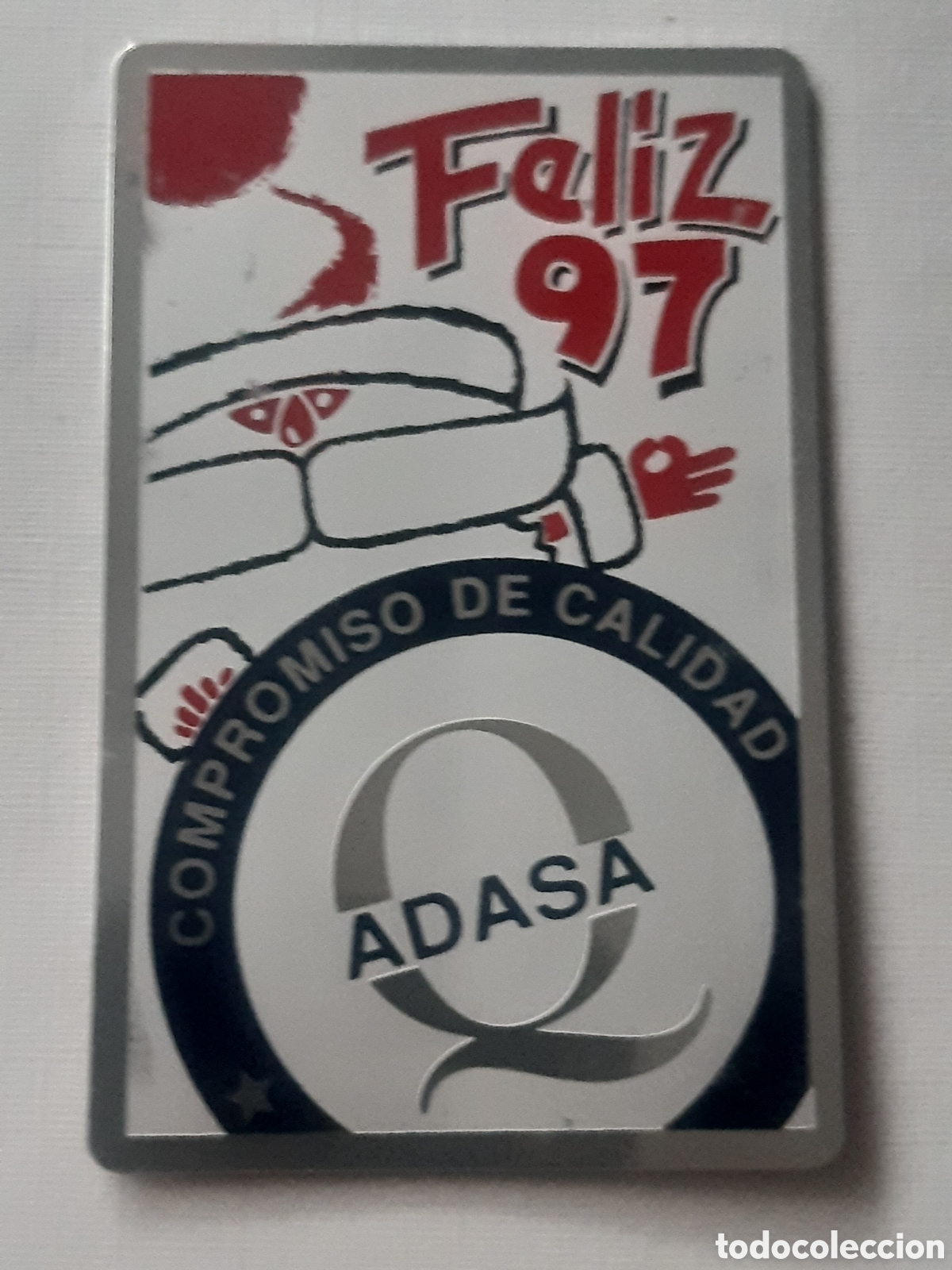 Coleccionismo calendarios: Calendario Adasa 1997