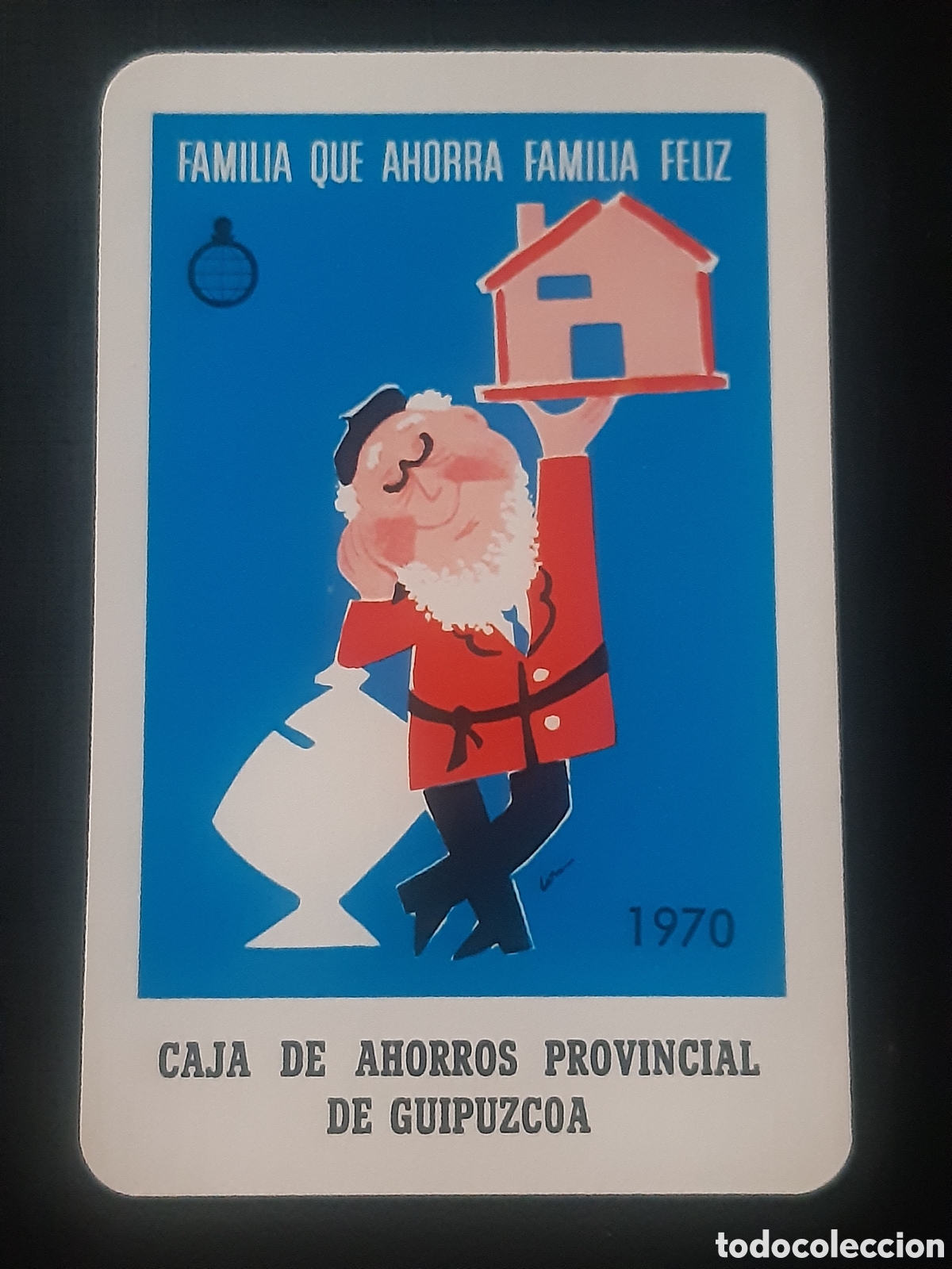 Coleccionismo calendarios: Calendario fournier Caja Provincial de Guipuzcoa 1970