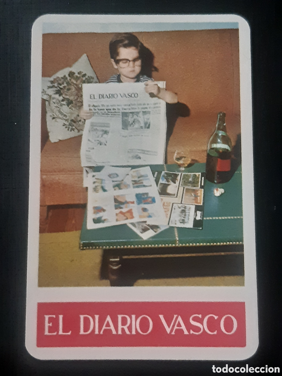 Coleccionismo calendarios: Calendario fournier Diario Vasco 1970