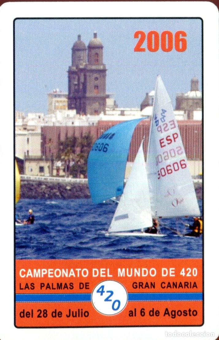 Coleccionismo calendarios: CALENDARIO FOURNIER. REAL CLUB N&Aacute;UTICO DE GRAN CANARIA. A&Ntilde;O 2006