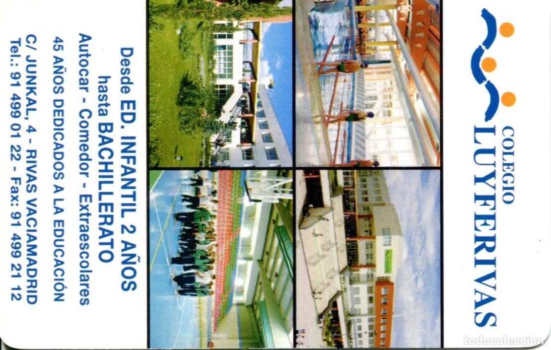 Coleccionismo calendarios: CALENDARIO FOURNIER. LUYFERIVAS COLEGIO. RIVAS VACIAMADRID. A&Ntilde;O 2009