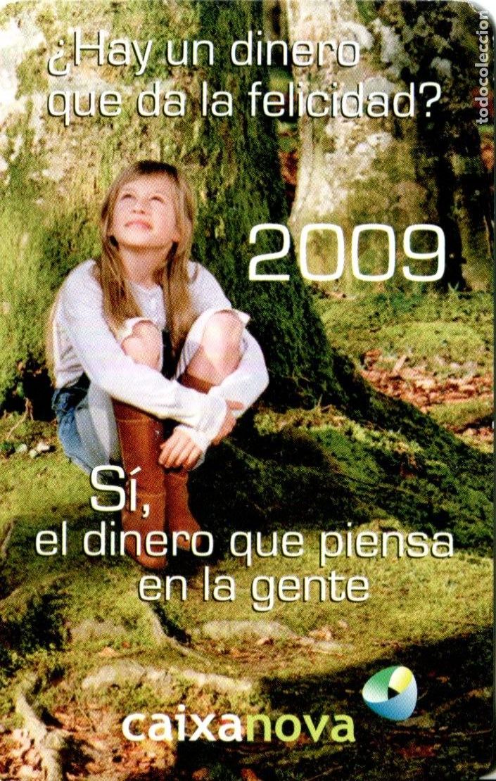Coleccionismo calendarios: CALENDARIO FOURNIER - 2009 - CAIXANOVA - CAIXA NOVA CAJAS BANCOS
