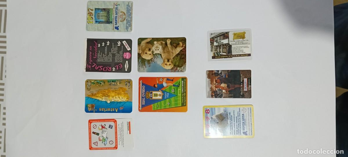 Coleccionismo calendarios: Lote 10 Calendarios de Bolsillo A&ntilde;os 1997 1998 Publicidad Asturias Real Oviedo Santa Luc&iacute;a